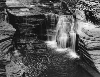 Angel Falls - Robert H Treman State Park, Ithaca, NY