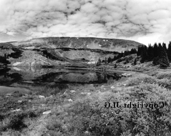 Crystal Lake B&W - Crystal Lake, CO