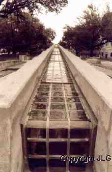 Looking Down Fountain