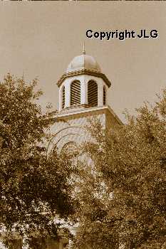 Magale Library Tower Closeup 