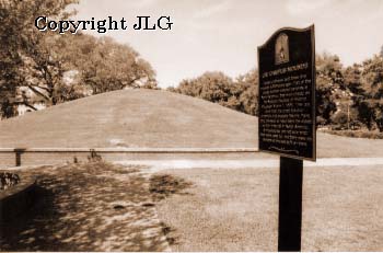 Campus Mounds with Sign