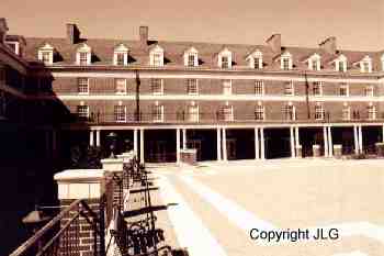 Education Building Courtyard