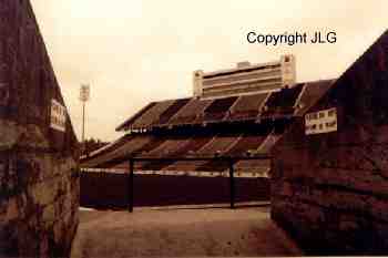 Memorial Stadium View Through Ramp 