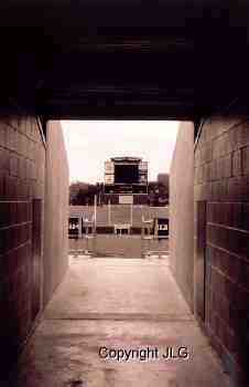 Tunnel Entrance to Ford Stadium 