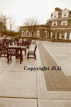 Courtyard Outside Eickhoff 