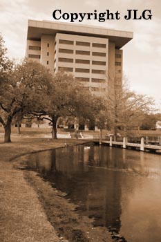 Administration Building Across Water 