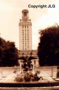 Littlefield Fountain Statue with Tower