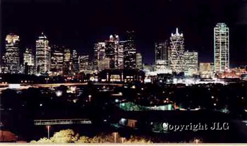 Dallas Skyline from the North - Dallas, TX