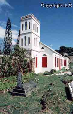 Episcopal Church & Graveyard - Road Town, Tortola, B.V.I.