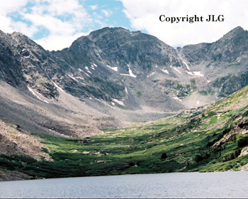 Natural Mountain Bowl - Upper Blue Lake Reservoir, CO