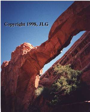 Nature's Shadow - Arches National Park, UT