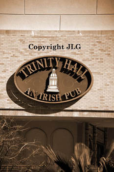 TRINITY HALL SIGN